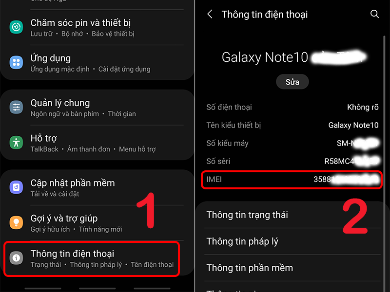 Cách kiểm tra, check IMEI Samsung chính hãng đơn giản, chuẩn xác nhất